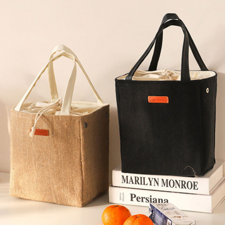 C078 복조리 사각 보냉백 보온 도시락가방 토드백 보냉가방 피크닉 쿨러백 인쇄 답례품 행사선물 #3