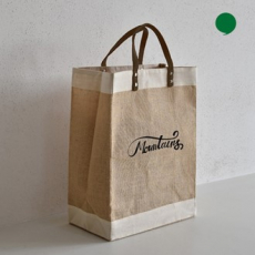 아폴리스 고급 쥬트 에코백(33cm*43cm*17.5cm)