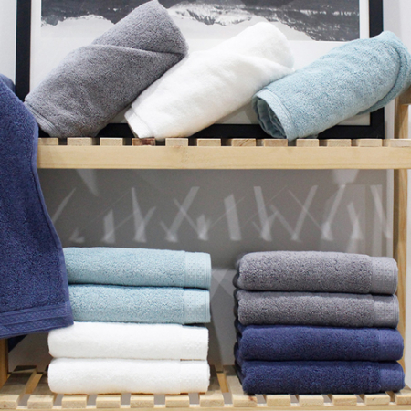 [송월타월] 항균99 퓨어 165g 30수 타올 2매 선물세트(쇼핑백) 세면타올 기념수건 답례품 #3