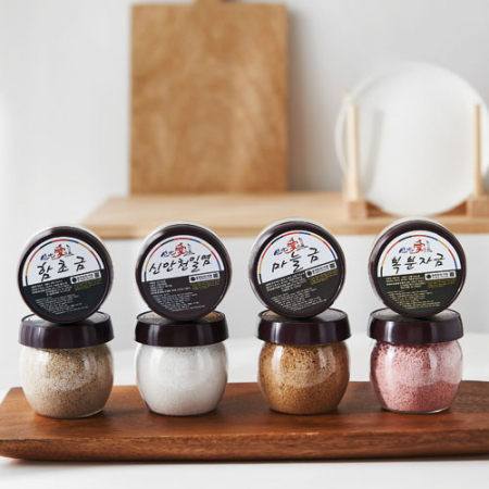 명품 신안애 고운소금 미니단지 4P (100g*4) #2