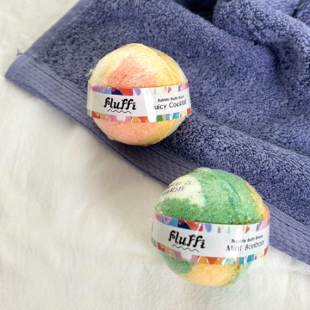 배스밤 수건 기프트세트 B (160g 코마 40수 타올 1+밤2) 타올 배쓰밤 버블 바 입욕제 선물세트 #4