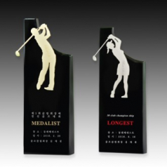 메탈 크리스탈 골프 트로피 S8A126-5678