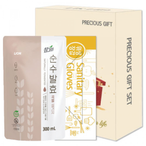 참그린곡물리필.위생장갑 선물세트