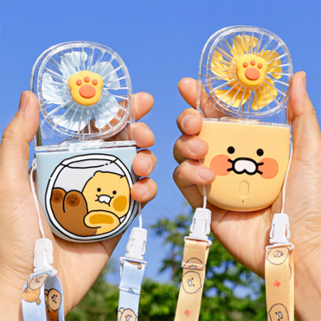 캐릭터 납작  접이식 선풍기 #6
