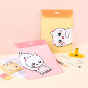 냐한남자 세로형 봉투파일 2종