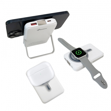 머레이 보조배터리 3in1 맥세이프형 워치+스마트폰 WH-doc #4