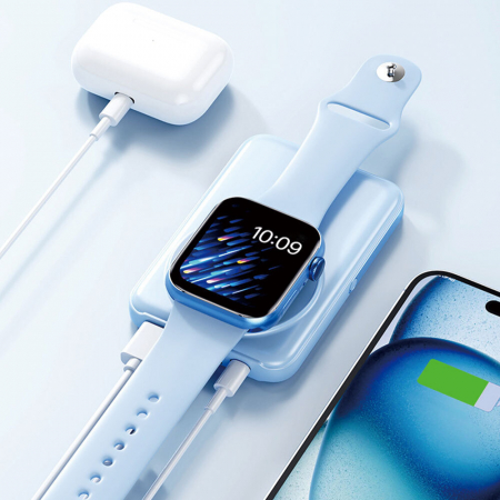 머레이 보조배터리 3in1 맥세이프형 워치+스마트폰 WH-doc #5