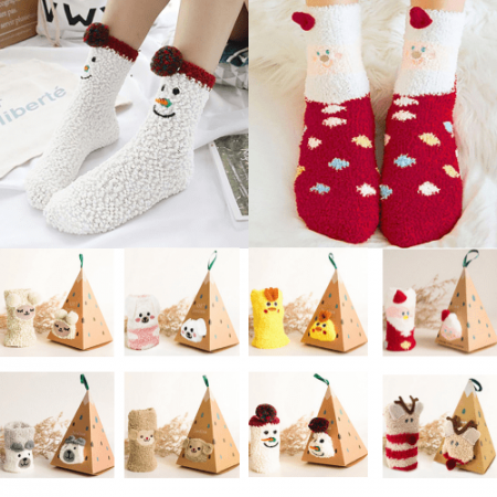 캐릭터 수면양말 크리스마스양말 보온양말 양말선물 #2