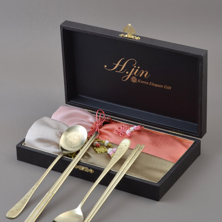 H.jin현진 상감 십장생 티타늄수저세트 #3
