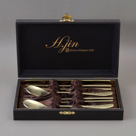 H.jin현진 클래식 십장생 티타늄수저세트 #4