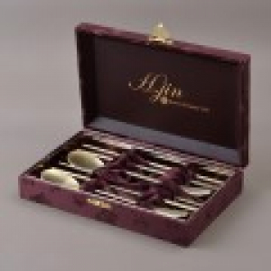 H.jin현진 전통 라운드 민무늬 티타늄수저