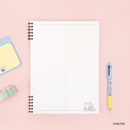 몰티즈 B5 2분할 스프링노트 #5