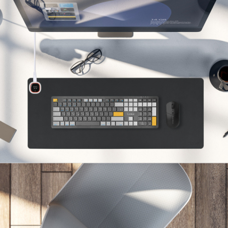 플레이기어 온열 데스크매트 원터치 5단계 온도조절 #9