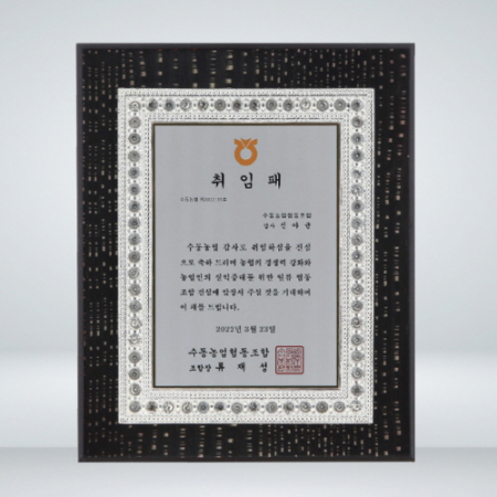 재직 감사 근속 공로패 KH005 #3