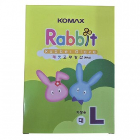 고무장갑 코멕스고무장갑 주방고무장갑 종이케이스 스티커부착가 #2