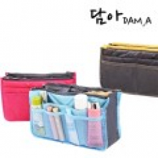 노티드담아 여행용 다용도 더블 포켓 파우치