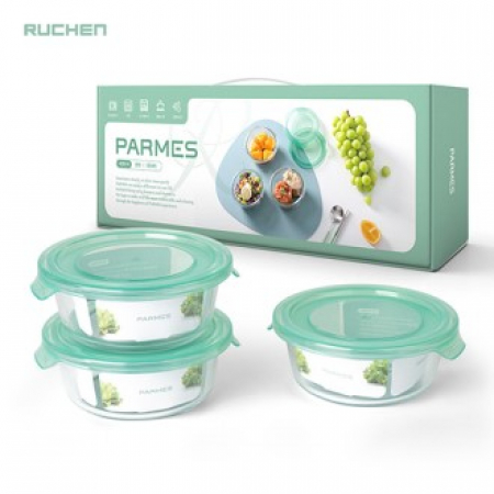 루첸 파르메스 내열유리원형3종(400mLX3) #2