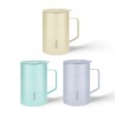 루첸 시그니처 이중스텐 카페머그 400mL