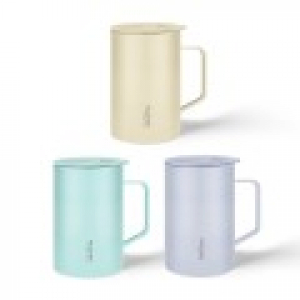 루첸 시그니처 이중스텐 카페머그 400mL