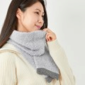 여성 남성 멀티극세사 수면사 라인머플러/목도리