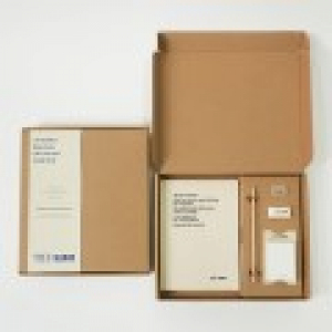 네이처 에코 세트 무선노트+점착메모지+연필+지우개(웰컴키트)