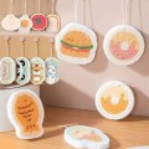 친환경 압축 수세미 다양한 모양 홍보용에도 좋아요