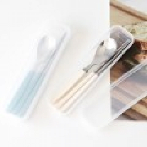 컬러풀 어린이 키즈 수저세트+케이스 국내산