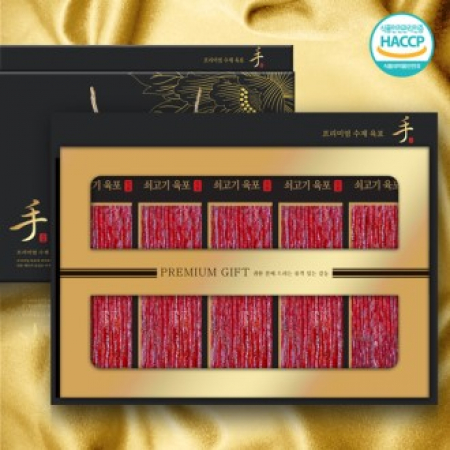 [25년추석][블랙라벨]수제 쇠고기육포 3호 360g(지함60g 6p)(과세) #2