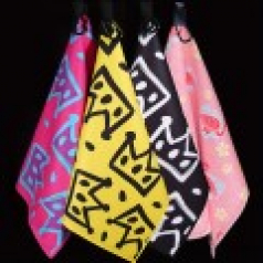 TH89 패션 프린트 골프 수건