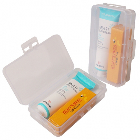 휴대용 버츠비 립밤 푸드어홀릭 에베센스 선크림 세트 #3