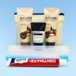 과일나라 아르간 샴푸+컨디셔너 + 나드 NARD 폼클렌징 + 크리오 덴티메이트 치약 + 부케가르니 미세모칫솔 + 에코파우치