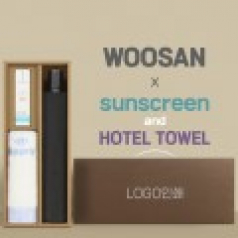 가르시아 3단60 10K 초고밀도 완전자동우산 +선크림+협립눈꽃타월타월-세트