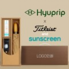 협립3단60엔티크 고밀도 완전자동우산 +선크림+타이틀리스트 골프공 3구-세트