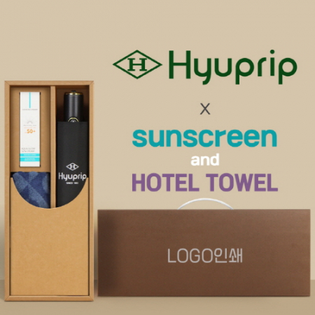 협립3단 10K 고밀도 슈퍼 완전자동우산 +선크림+스포츠타월-세트 #3