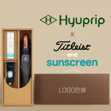 협립3단 70 암막고밀도 완전자동우산 +선크림+타이틀리스트 골프공 3구-세트 #2