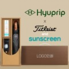 협립3단 70 암막고밀도 완전자동우산 +선크림+타이틀리스트 골프공 3구-세트