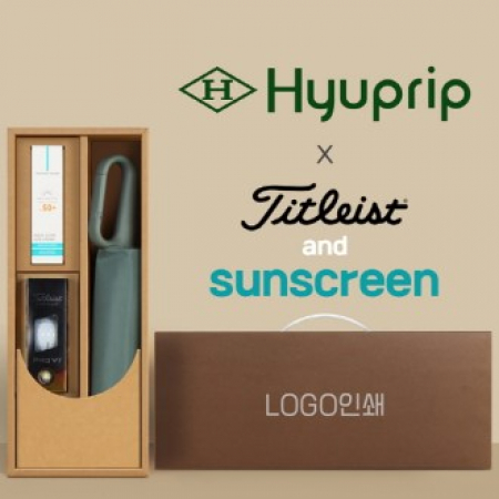 협립3단 60 슈퍼 카라비너 완전자동우산 +선크림+타이틀리스트 골프공 3구-세트 #2