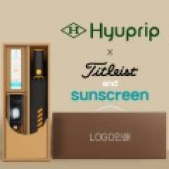 협립3단60 슈퍼TEN(10K) 컨테이너 완전자동우산 +선크림+타이틀리스트 골프공 3구-세트