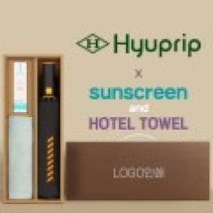 협립3단60 슈퍼TEN(10K) 컨테이너 완전자동우산 +선크림+뱀부170타월-세트