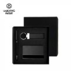 언박싱팩토리 명함케이스&키링&볼펜 선물세트