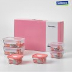 글라스락 스마트 혼합 6조 핑크