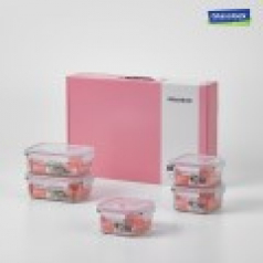 글라스락 클래식 직정 5조 핑크