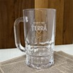 레이저 각인 맥주잔  비어 글라스 유리컵 호프잔 340ml