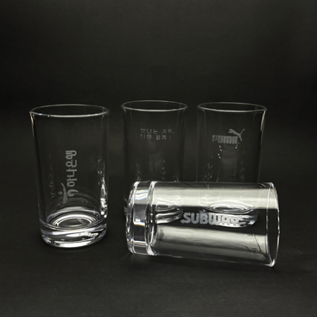 레이저 각인 쥬스컵 물컵 유리컵 150ml #4
