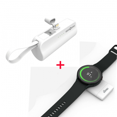 디마드 2in1 DW-G1A1 워치충전기 + 8Pin 보조배터리 결합상품 #3