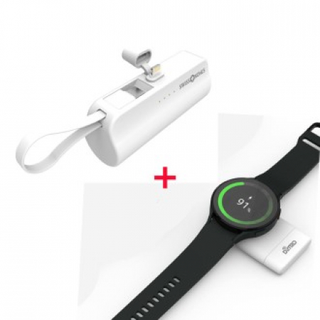 디마드 2in1 DW-G1A1 워치충전기 + 8Pin 보조배터리 결합상품 #2