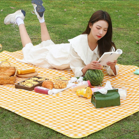 S75 옥스퍼드 고급 피크닉 방수 매트 돗자리 150X200cm #3