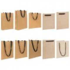 고급 크라프트 쇼핑백