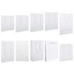 무광 흰색 쇼핑백