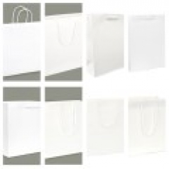 백색 크라프트 쇼핑백